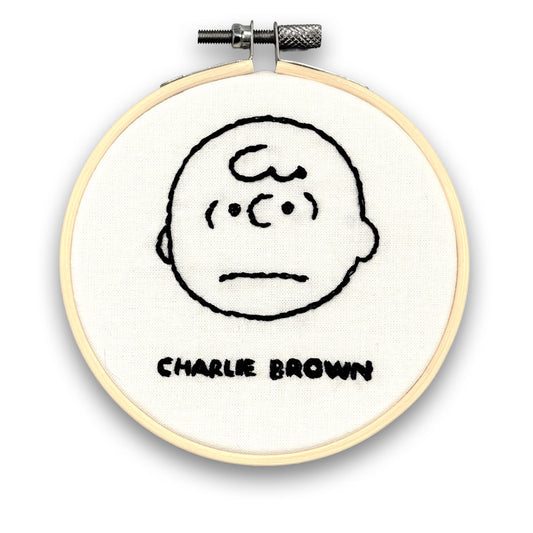 Peanuts - Charlie Brown Mini Embroidery Kit