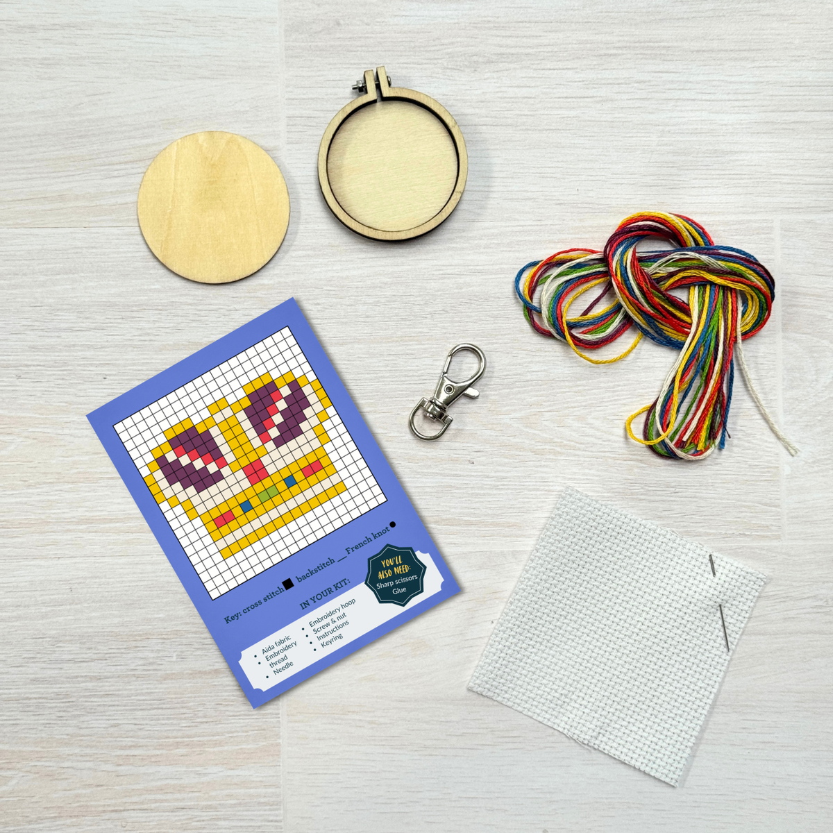 A Right Royal Treat! Mini Matchbox Cross Stitch Kit