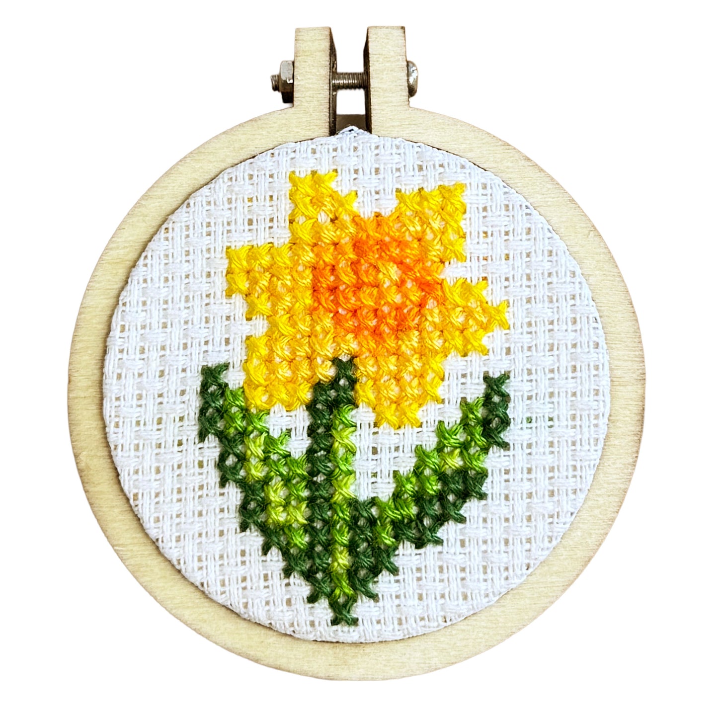 You Brighten My Day! Mini Matchbox Cross Stitch Kit