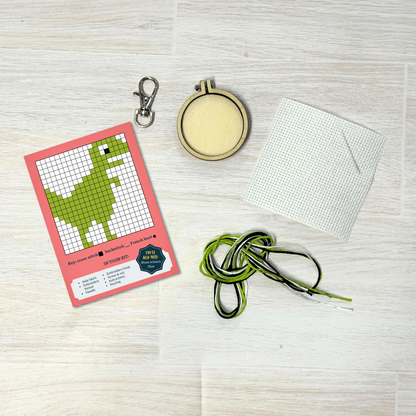 You're Roar-some! Mini Matchbox Cross Stitch Kit