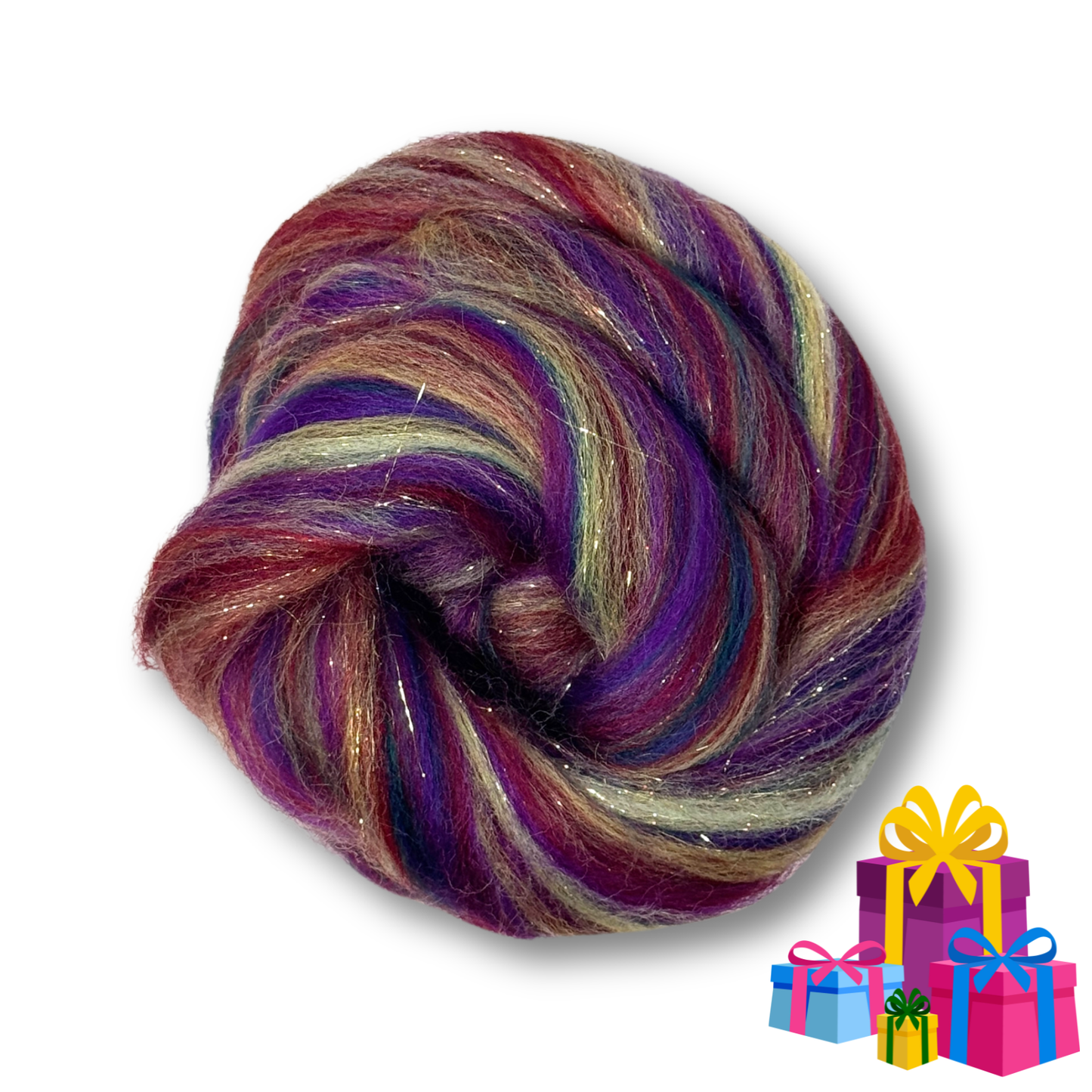 Felting Wool - Christmas Wrapping