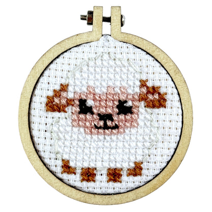 Ewe Baaa-stard! Mini Matchbox Cross Stitch Kit