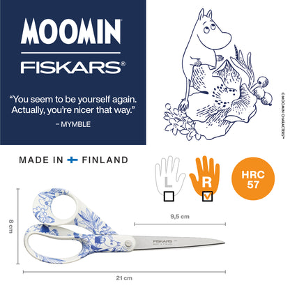 Fiskars x Moomin Haru General Purpose Scissors