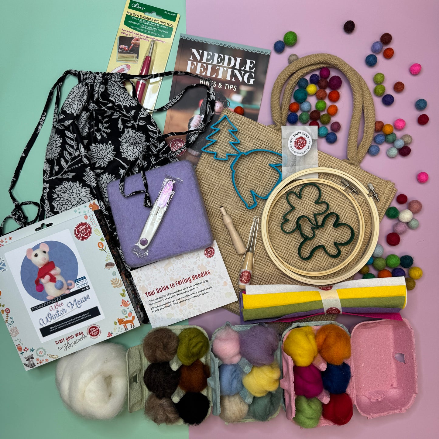 Luxury Needle Felting Bundle