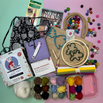 Luxury Needle Felting Bundle
