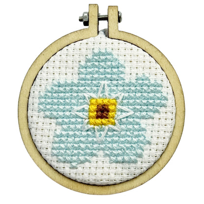 Forget-Me-Not! Mini Matchbox Cross Stitch Kit