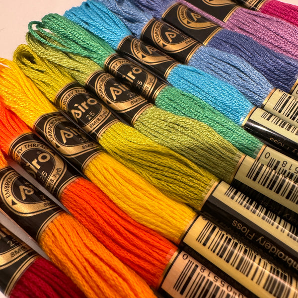 Embroidery Thread Bundle ("Andy")