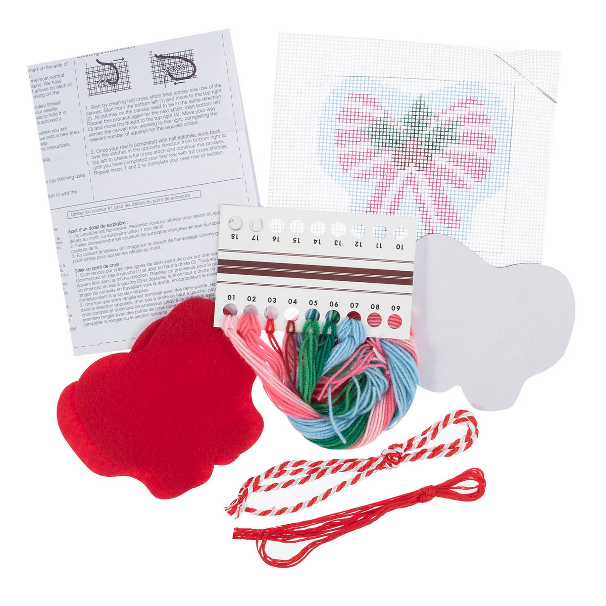 Trimits Christmas Bow Tapestry Craft Kit