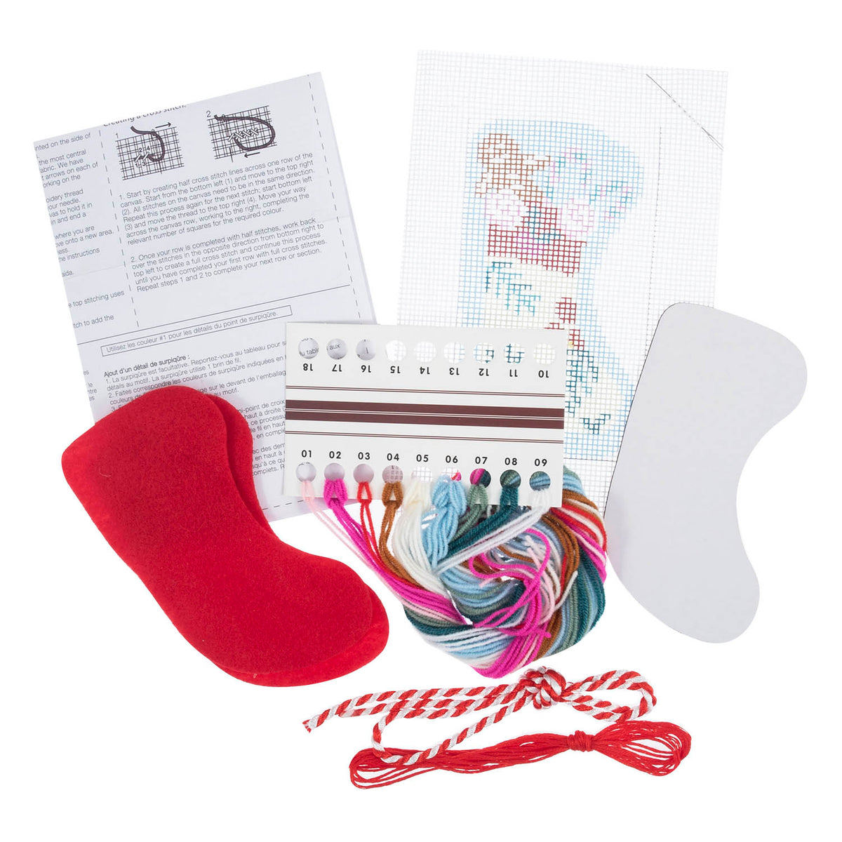 Trimits Christmas Stocking Tapestry Craft Kit