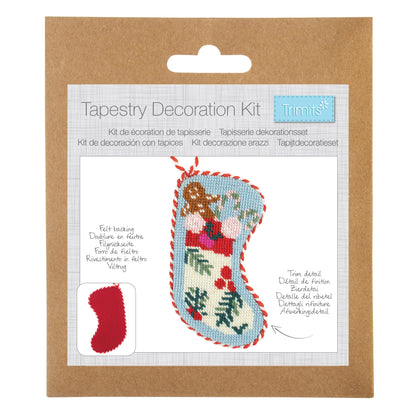 Trimits Christmas Stocking Tapestry Craft Kit