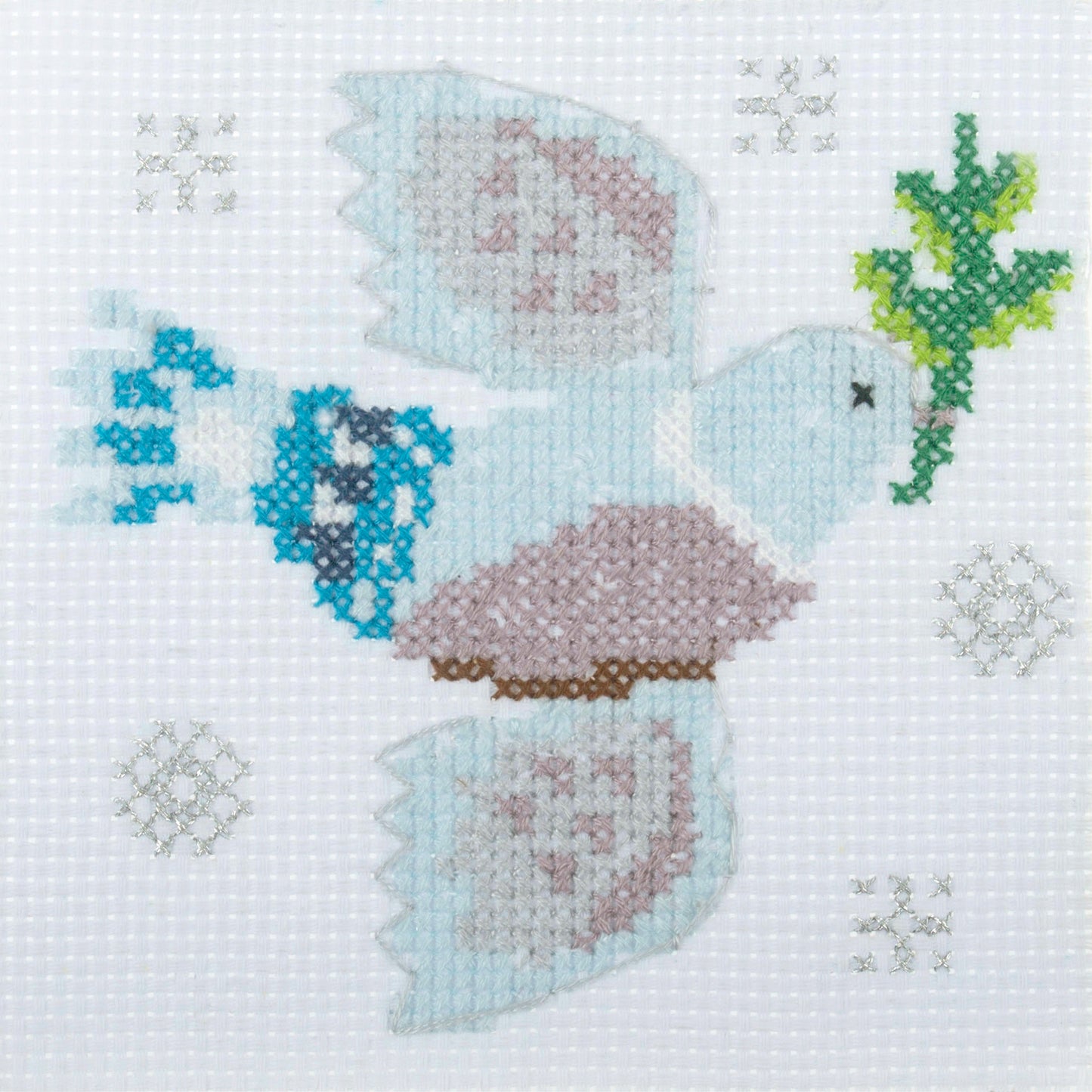 Trimits Stitch your Own Scandi Dove Cross Stitch Kit