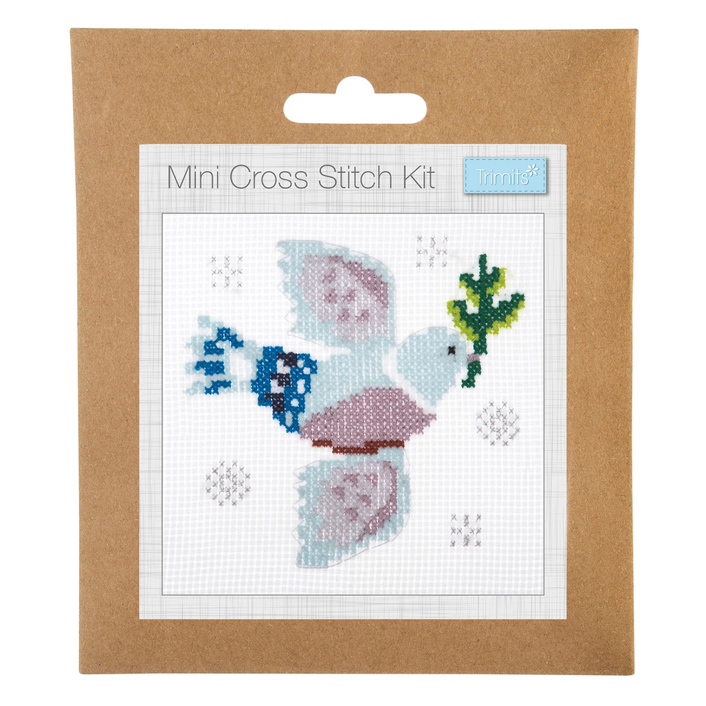 Trimits Stitch your Own Scandi Dove Cross Stitch Kit