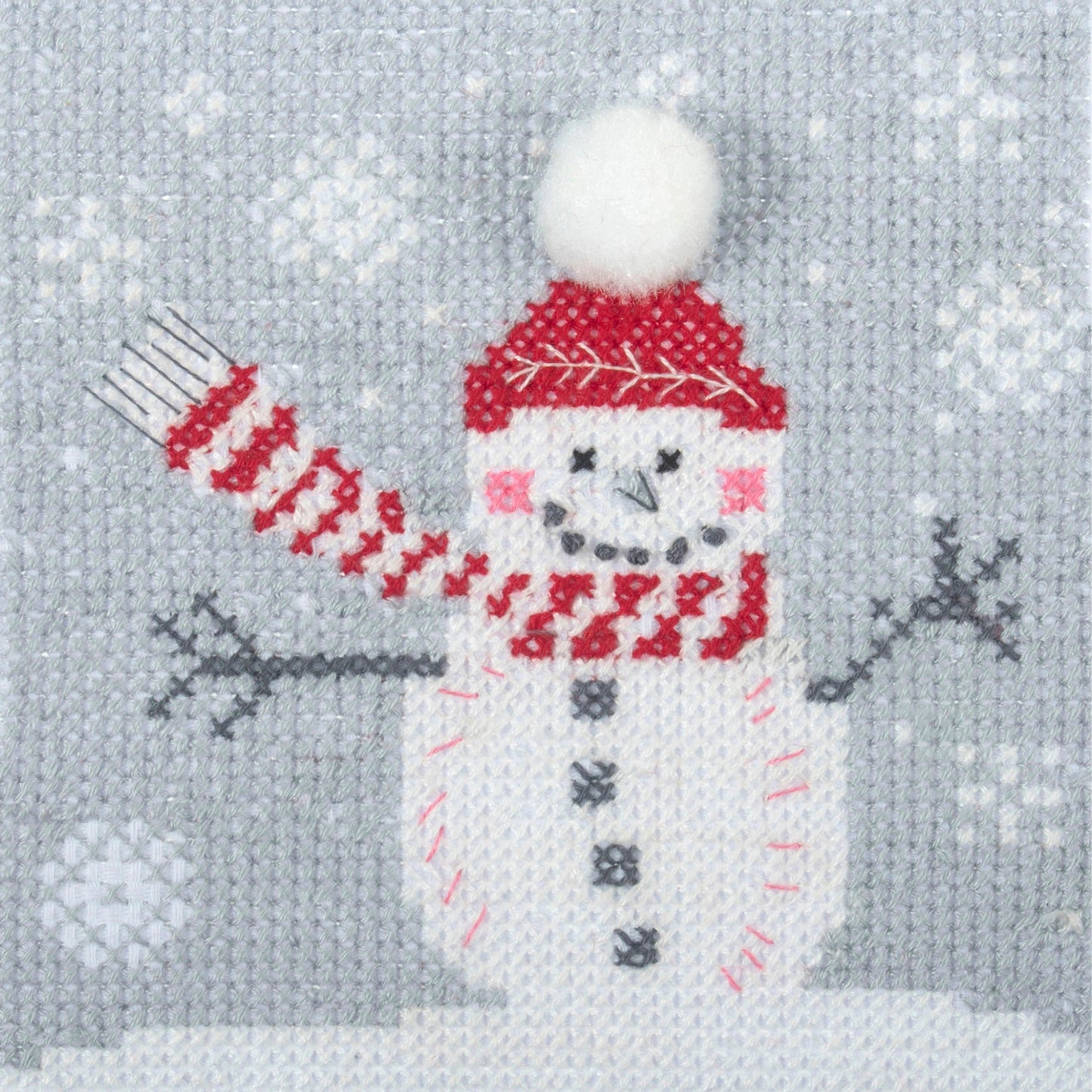 Trimits Stitch your Own Snowman Cross Stitch Kit