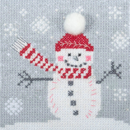 Trimits Stitch your Own Snowman Cross Stitch Kit