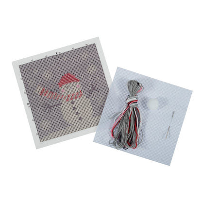 Trimits Stitch your Own Snowman Cross Stitch Kit