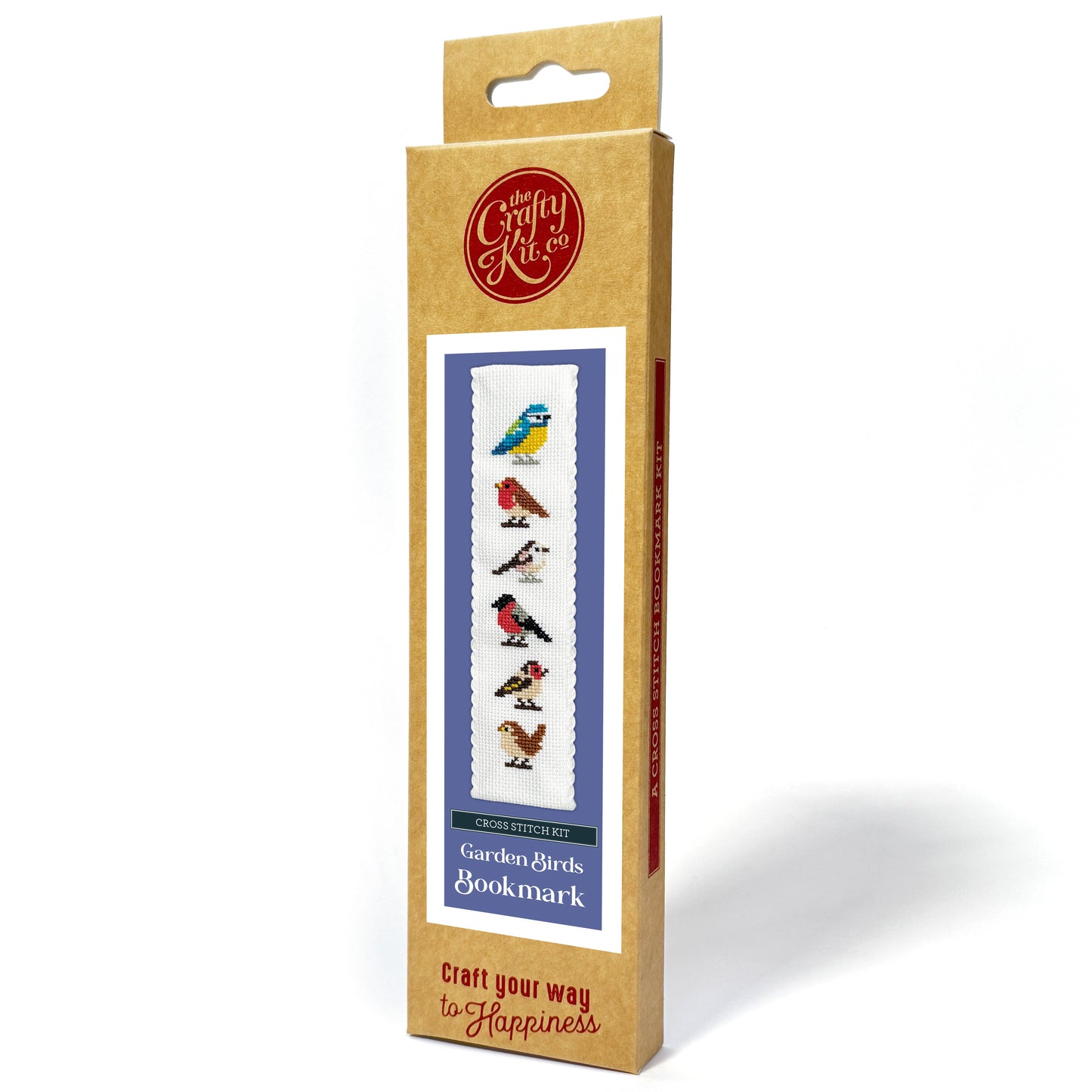 Garden Birds Cross Stitch Bookmark Kit