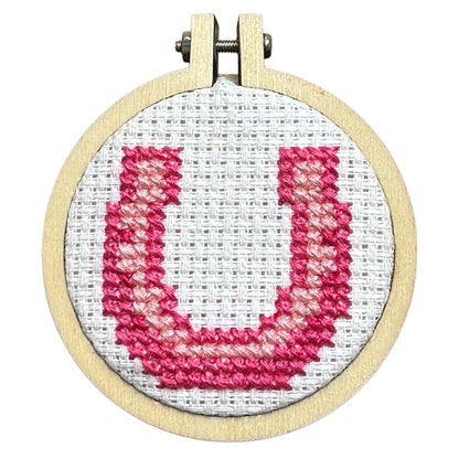 Good Luck, Babe! Mini Matchbox Cross Stitch Kit