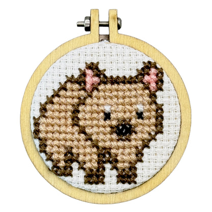 Greetings from Dandenong Ranges Mini Matchbox Cross Stitch Kit