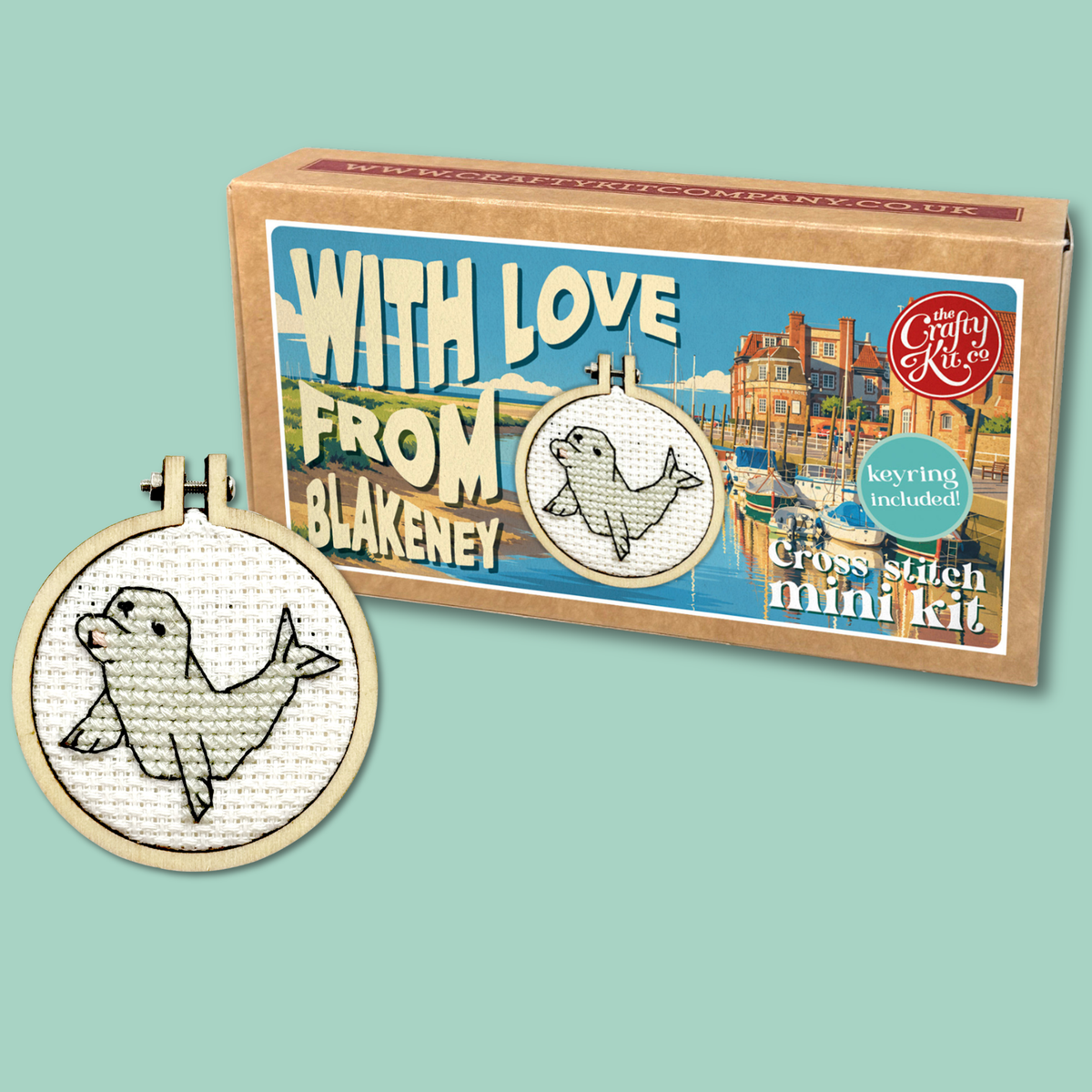 With Love from Blakeney Mini Matchbox Cross Stitch Kit