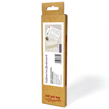 Hallowe'en Cross Stitch Bookmark Kit