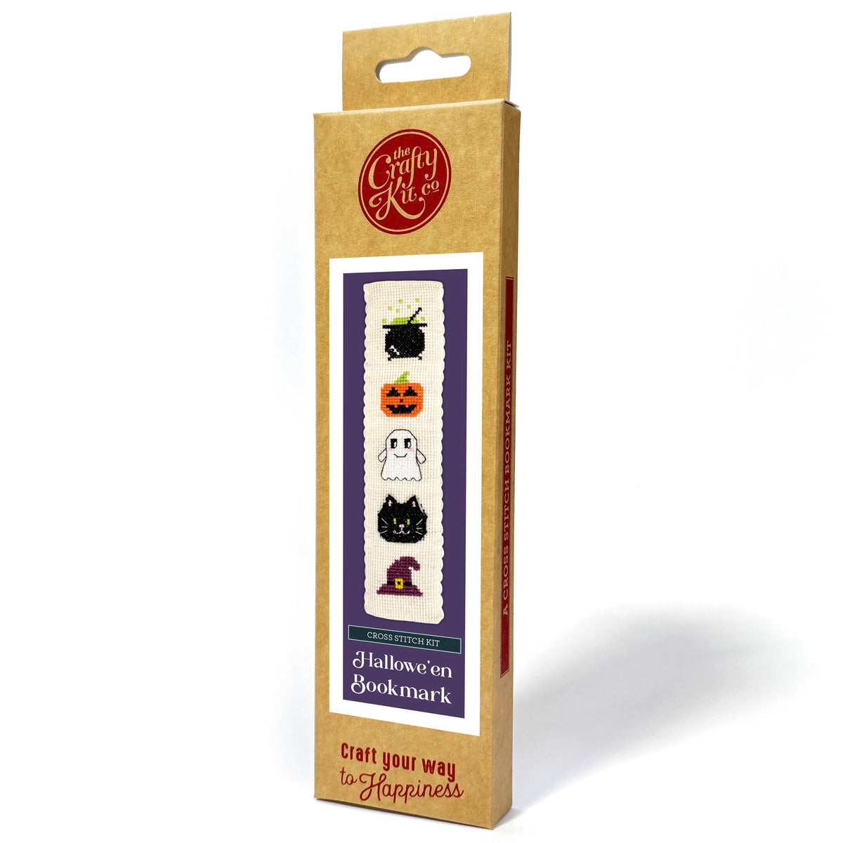 Hallowe'en Cross Stitch Bookmark Kit
