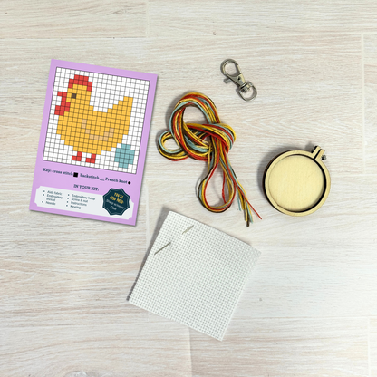 You're a Cracking Good Friend! Mini Matchbox Cross Stitch Kit