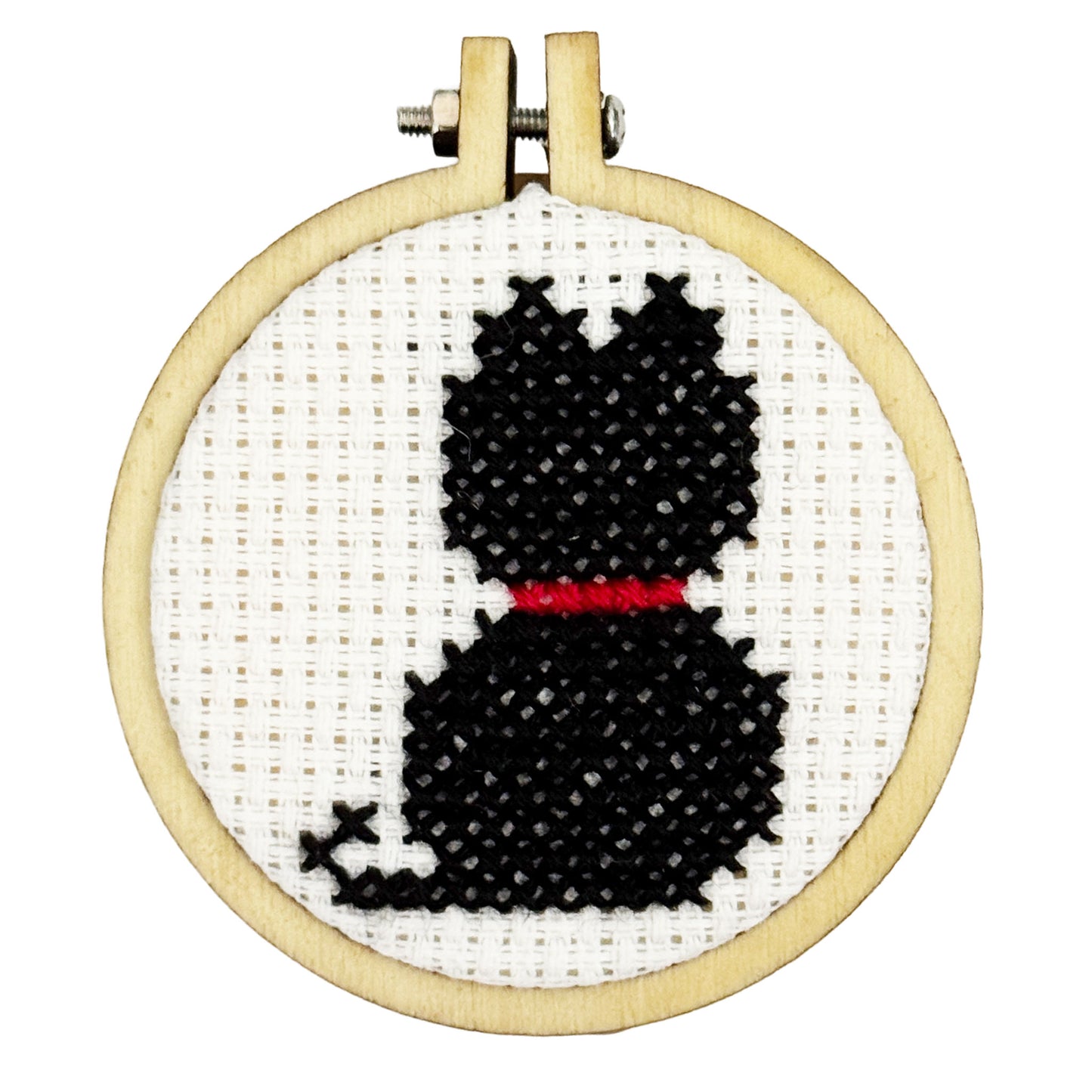 Home is Where the Cat is Mini Matchbox Cross Stitch Kit