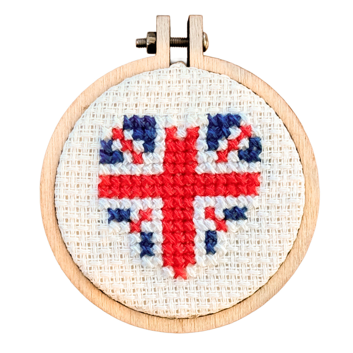 I Love Great Britain! Mini Matchbox Cross Stitch Kit