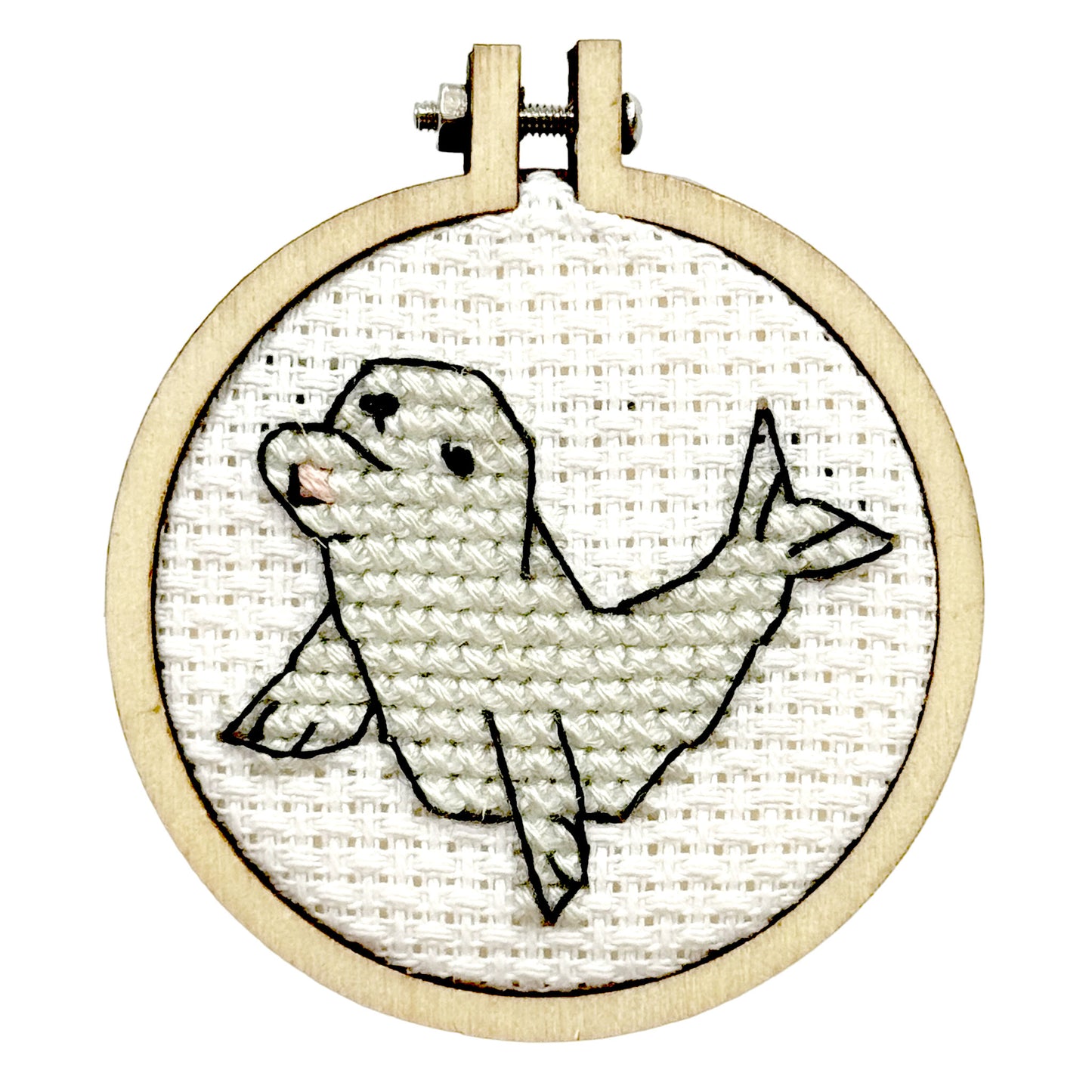 You're Seal-iously Cute! Mini Matchbox Cross Stitch Kit