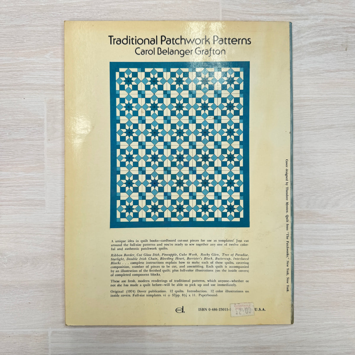 Traditional Patchwork Patterns Book