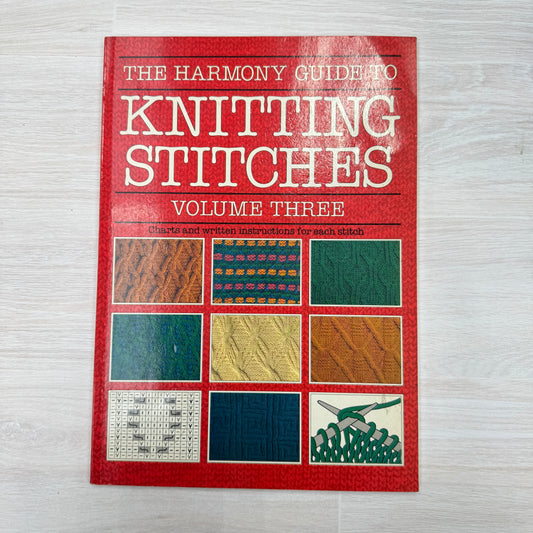 The Harmony Guide to Knitting Stitches Book (Volume 3)