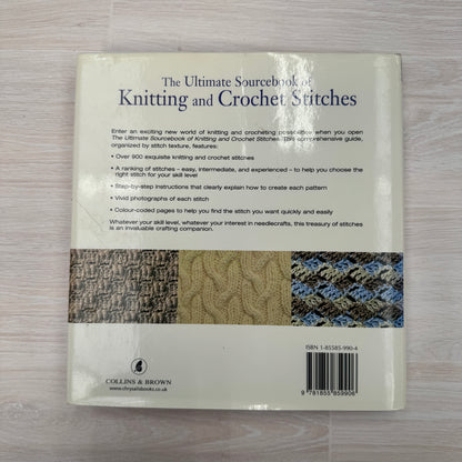The Ultimate Sourcebook of Knitting & Crochet Stitches Book