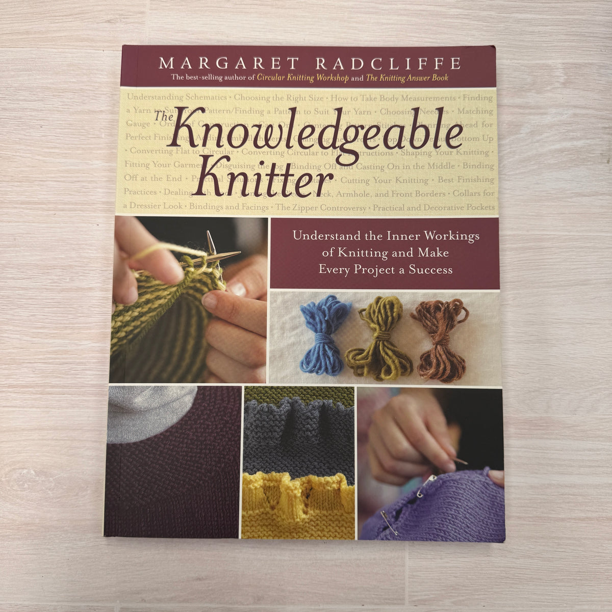 The Knowledgeable Knitter Book