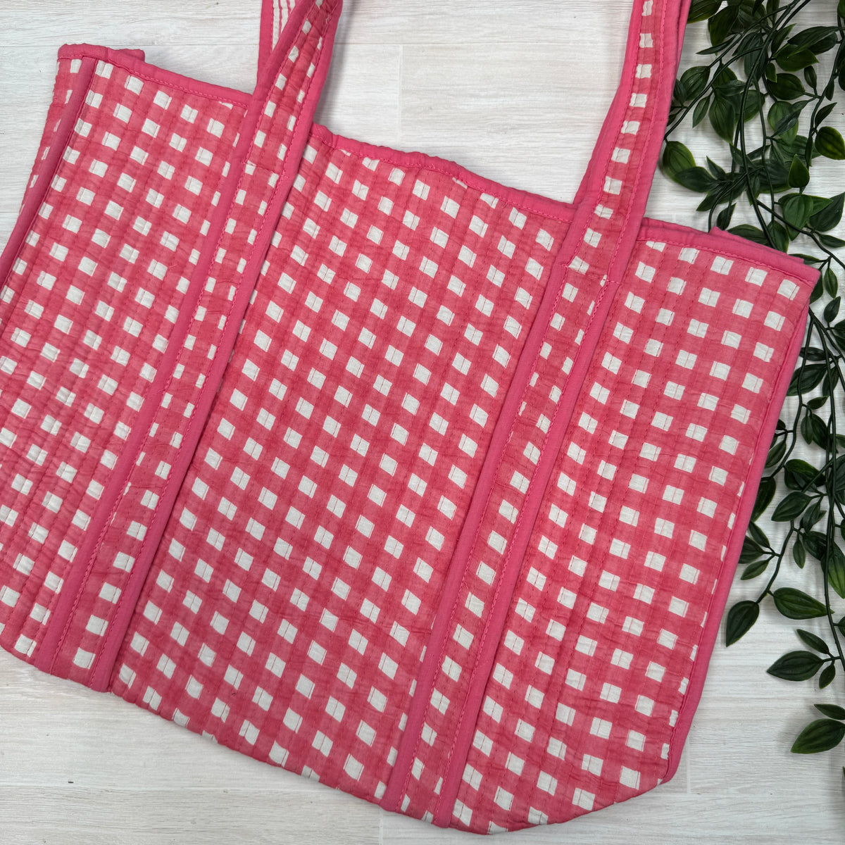 Small Reversible Quilted Tote Bag (pattern D)