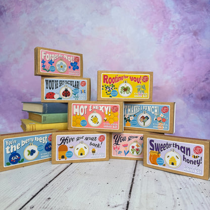 You're Spot-tacular! Mini Matchbox Cross Stitch Kit