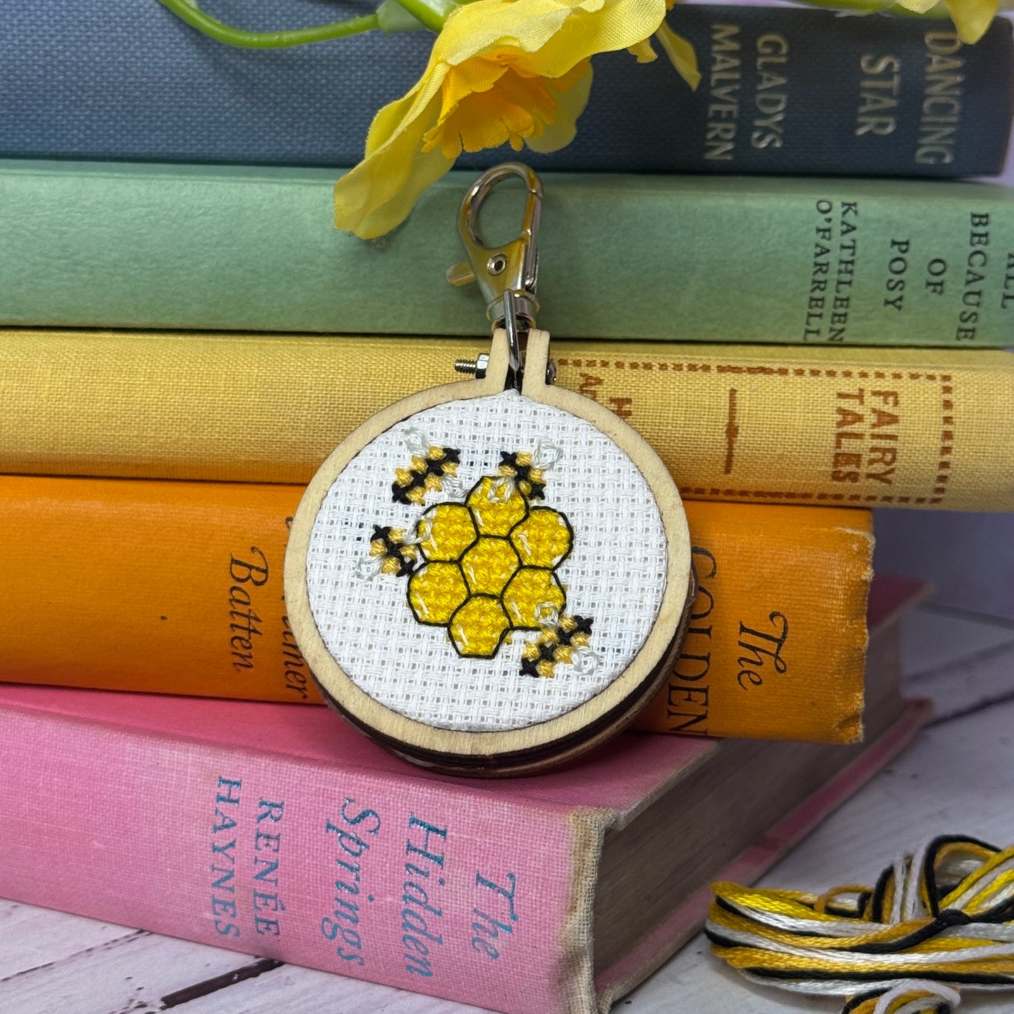 Hot & Hexy! Mini Matchbox Cross Stitch Kit