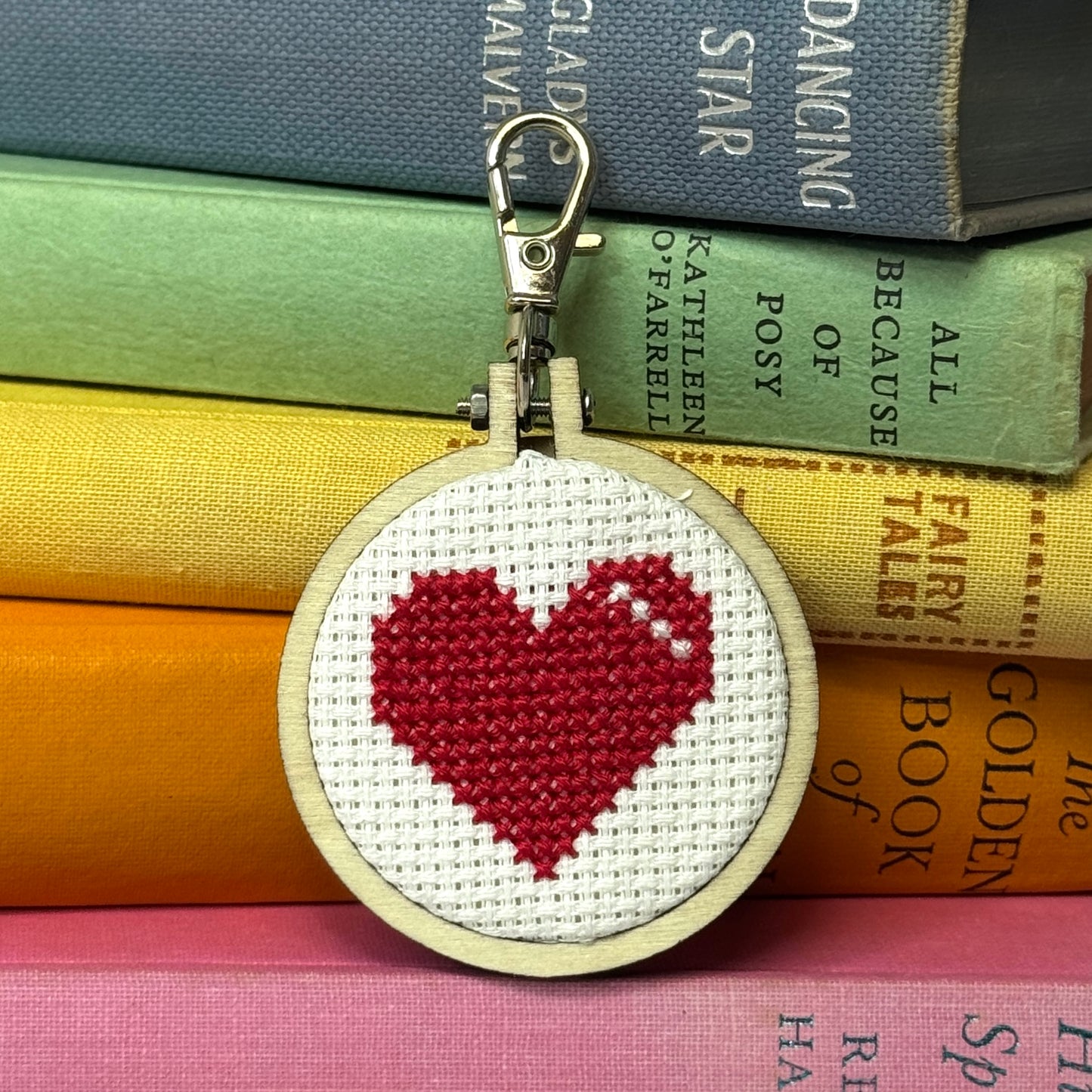 I Love You Mini Matchbox Cross Stitch Kit