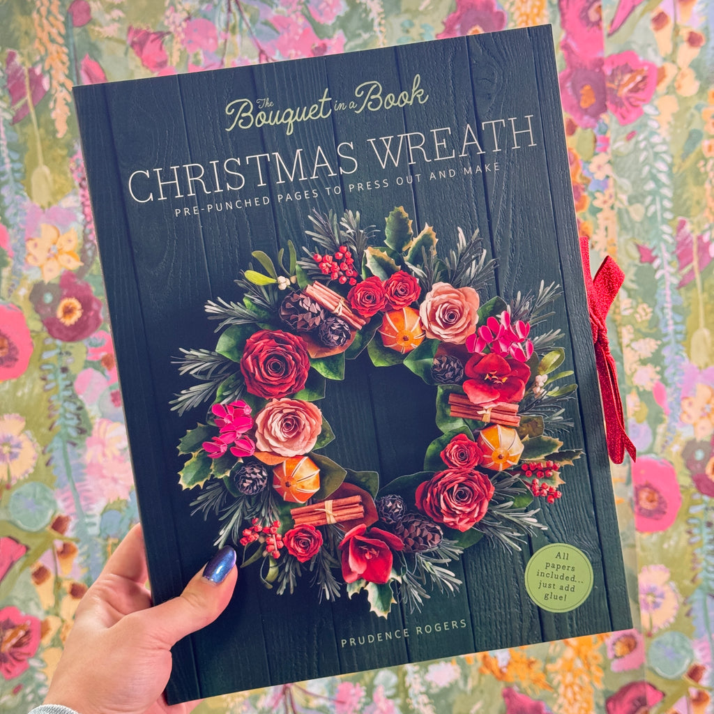 Bouquet in a Book - Christmas Wreath Paperback