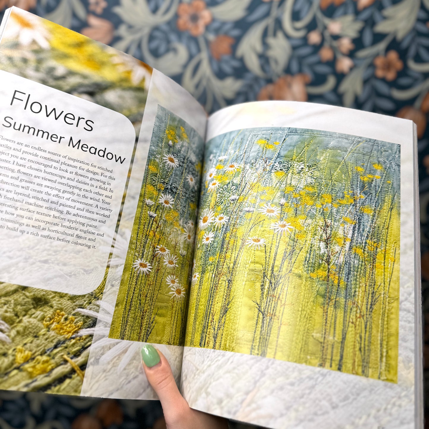 Layer, Paint & Stitch Textile Art Book