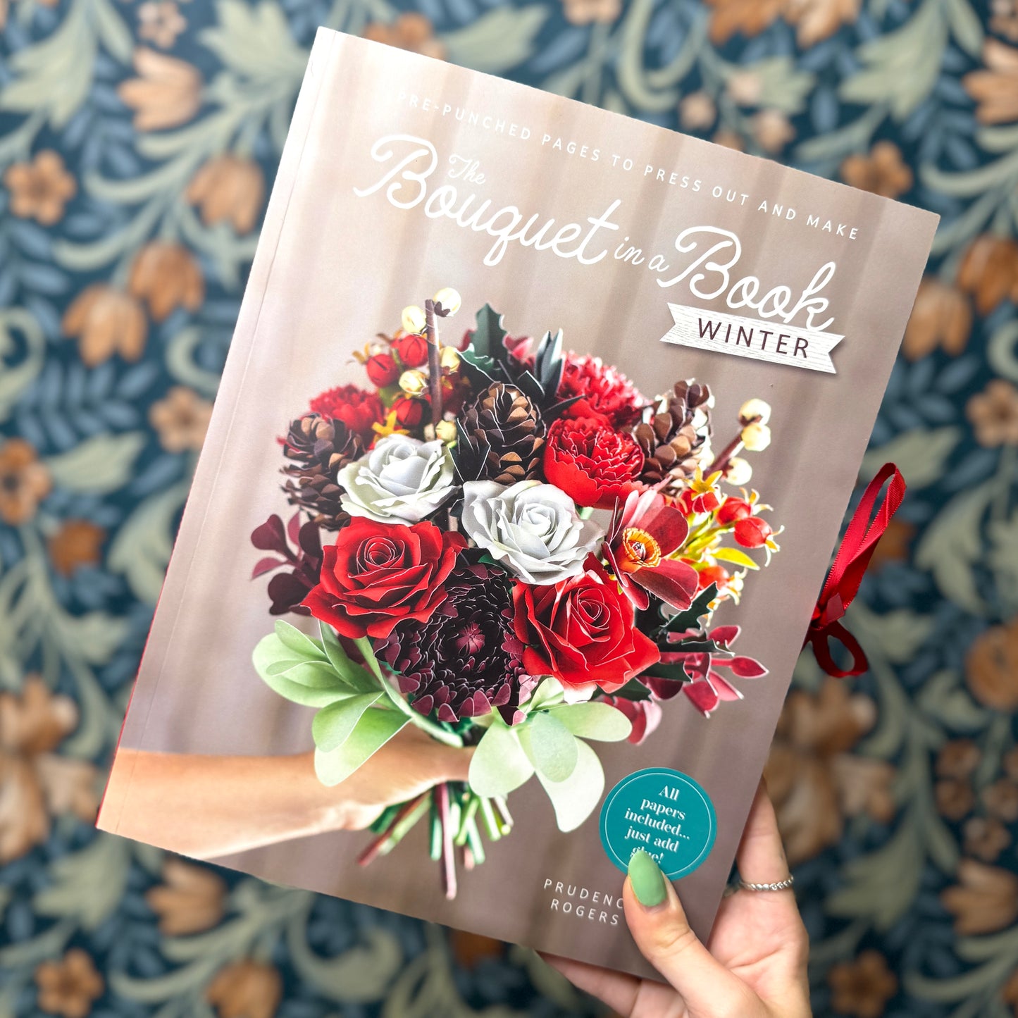 The Bouquet In A Book Winter Edition The Crafty Kit Company the-bouquet-in-a-book-winter-edition-the-crafty-kit-company