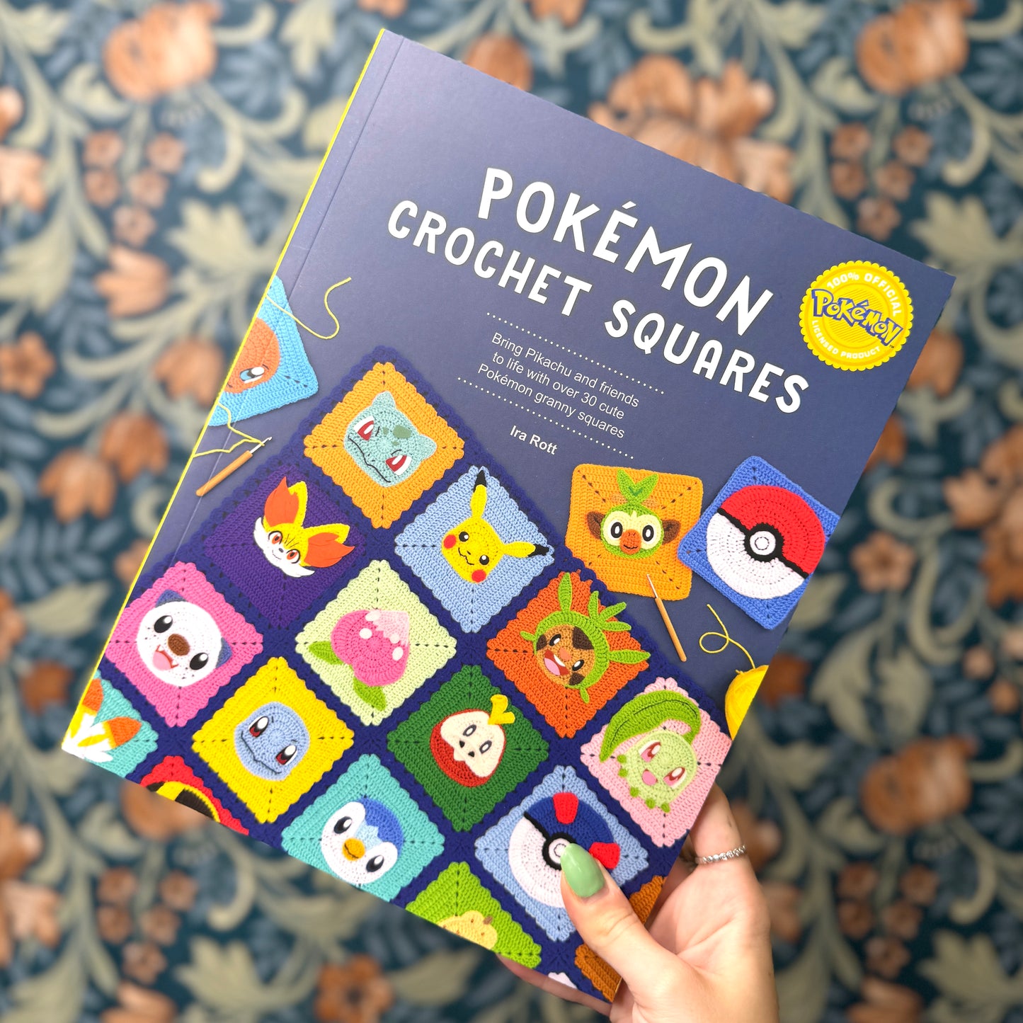 Pokémon Crochet Squares Pattern Book