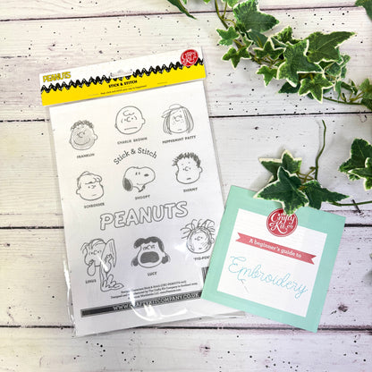 Peanuts Stick & Stitch Embroidery