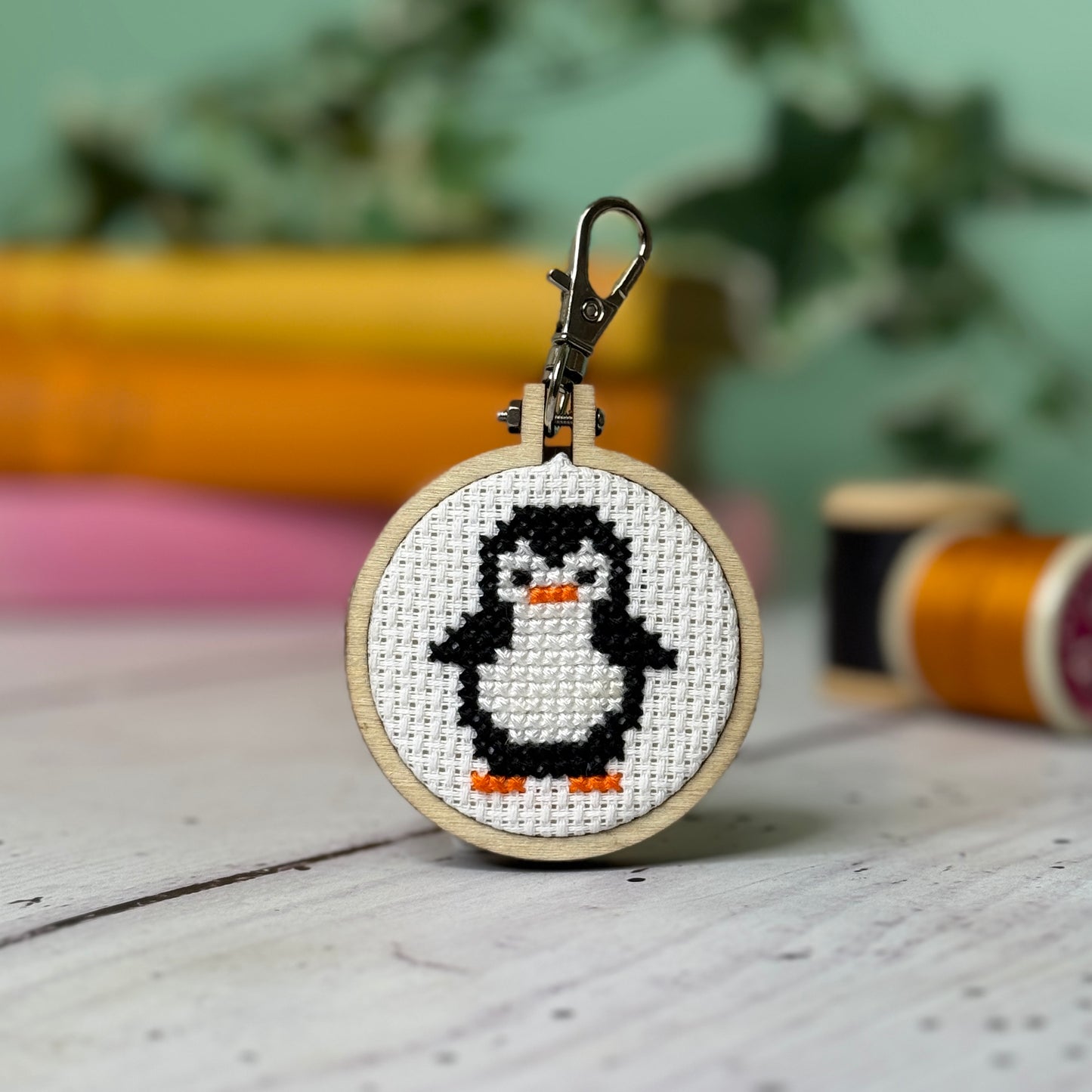 You're Brrrilliant! Mini Matchbox Cross Stitch Kit