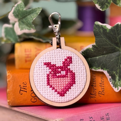 It's a femininomenom! Mini Matchbox Cross Stitch Kit