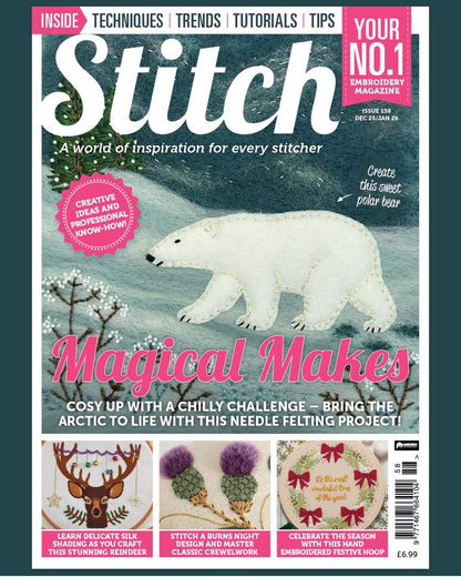 Stitch Magazine Polar Bear Project Pack