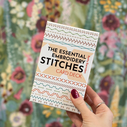 The Essential Embroidery Stitches Card Deck