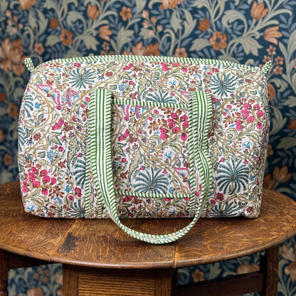 Large Quilted Duffle Bag (Pattern 4)