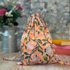 Small Indian Drawstring Cotton Bags