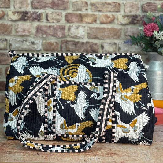 Large Quilted Duffle Bag (Pattern 8)