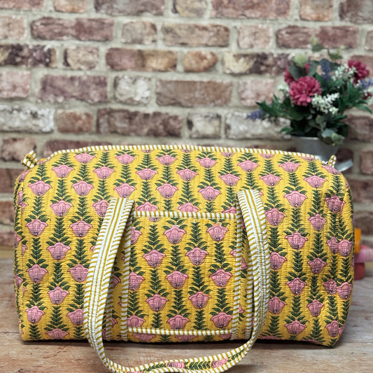 Large Quilted Duffle Bag (Pattern 10)